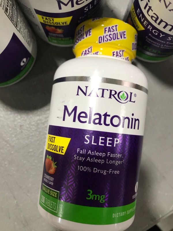 Photo 2 of Bronson Melatonin 10mg Fast Dissolve Cherry Flavored Tablets Vegetarian Chewable Lozenges, 100 Count