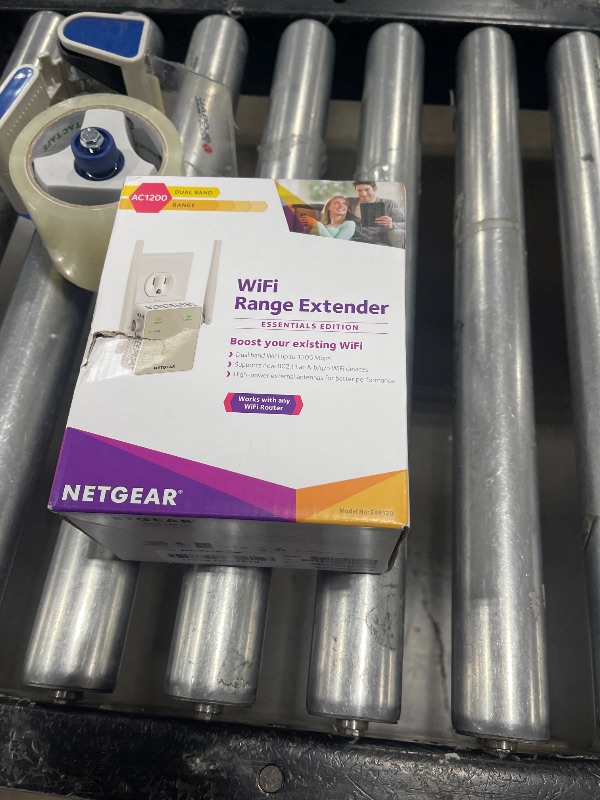 Photo 2 of NETGEAR Wi-Fi Range Extender EX6120 - Coverage Up to 1500 Sq Ft and 25 Devices with AC1200 Dual Band Wireless Signal Booster and Repeater (Up to 1200Mbps Speed)