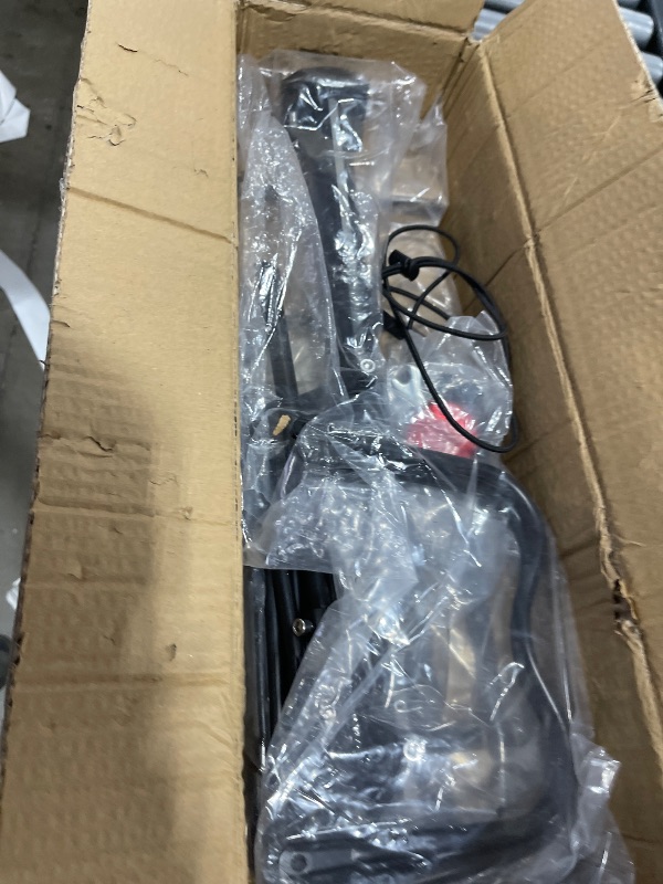 Photo 1 of ROCKBROS Rear Bike Rack Bike Cargo Rack Adjustable Bicycle Luggage Carrier Rack Rear Quick Release Mountain Bike Pannier Rack with Elastic Band and Reflector, Most 165 lbs Capacity