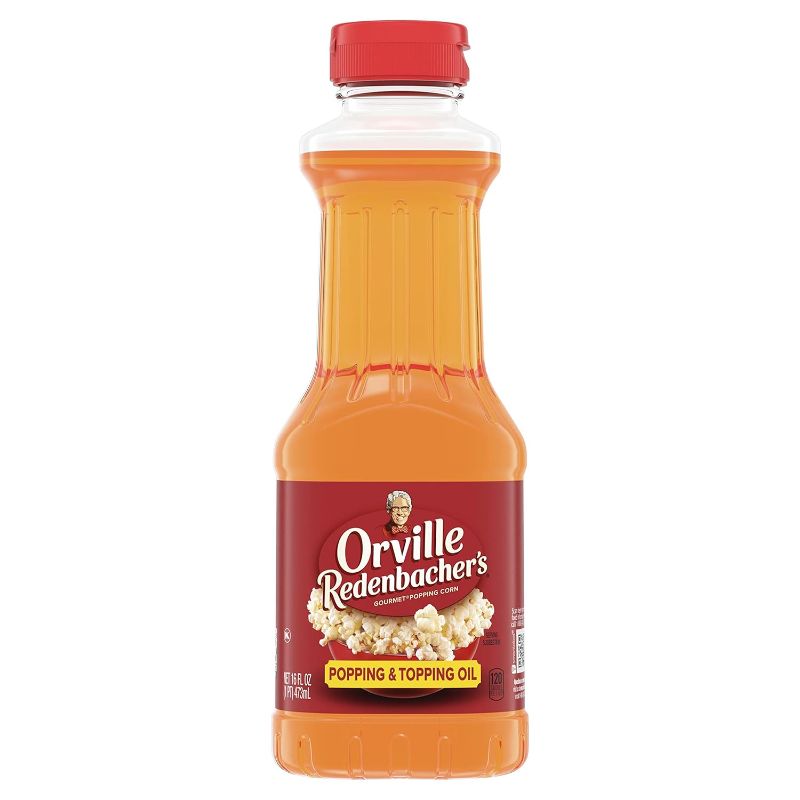 Photo 1 of Orville Redenbacher’s Popping & Topping Buttery Flavored Popcorn Oil, 16 FL OZ Bottle (6 Pack)
