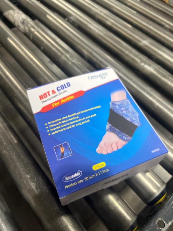 Photo 3 of NEWGO®Ankle Cold Pack Ice Wrap for Ankle Injuries 2 Pack Ankle Ice Pack for Swelling