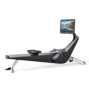 Photo 1 of Hydrow Pro Rowing Machine with Immersive 22" HD Rotating Screen - Stows Upright | Live and On-Demand at-Home Workouts, Membership Required