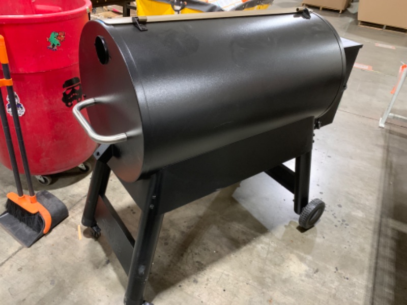 Photo 4 of  Traeger Grills Pro 34 Electric Wood Pellet Grill and Smoker, Bronze, 884 Square Inches Cook Area, 450 Degree Max Temperature, Meat Probe, 6 in 1 BBQ Grill 