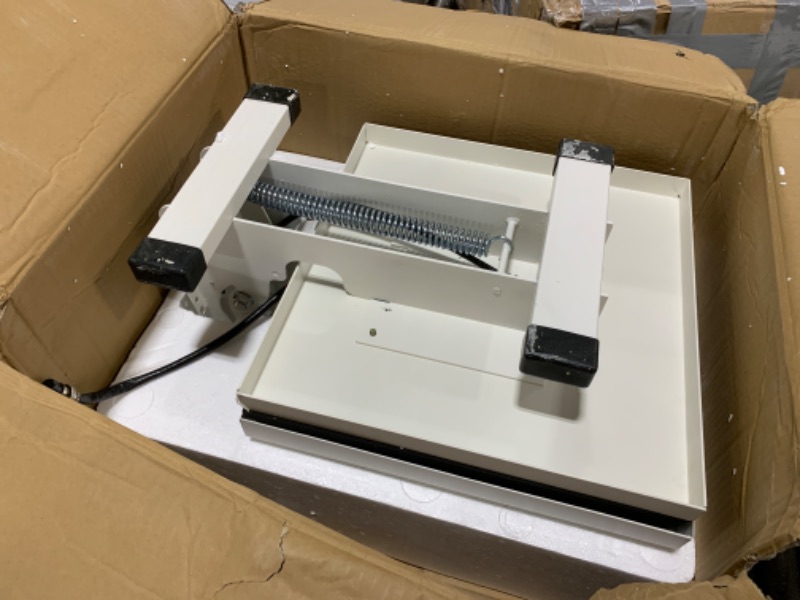 Photo 3 of  VEVOR Heat Press, Heat Press Machine for T-Shirt, Fast Heating, Power Digital Industrial Sublimation Printer for Heat Transfer Vinyl, High Pressure Heat Press 15x15, Easy to Use, White 