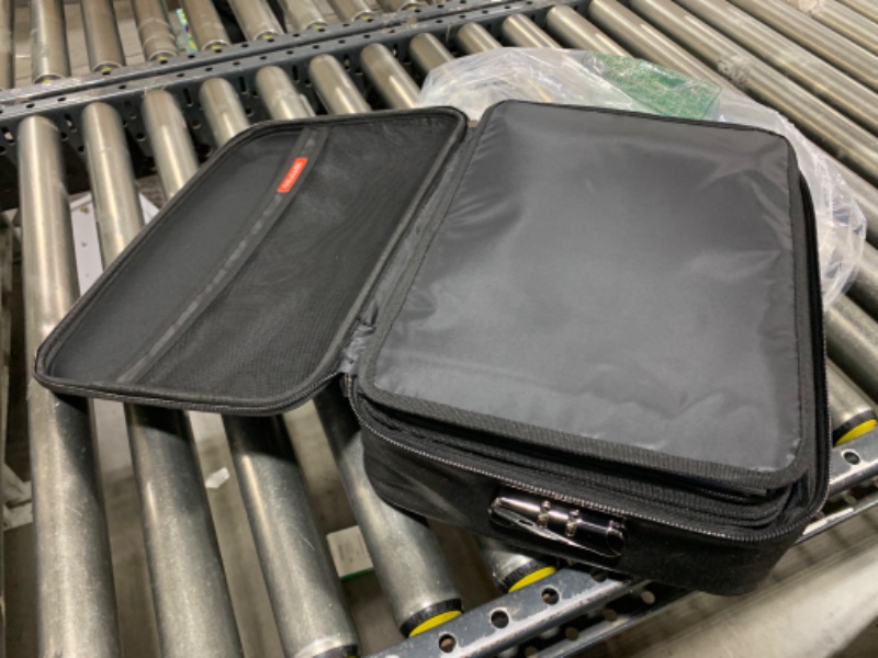 Photo 1 of COLCASE Fireproof Document Box, Hard Case Fireproof Box with Lock Hard-Shell Design Fireproof Water Resistant Safe Box File Organizer for Important Documents Certificates Laptop Passports Black