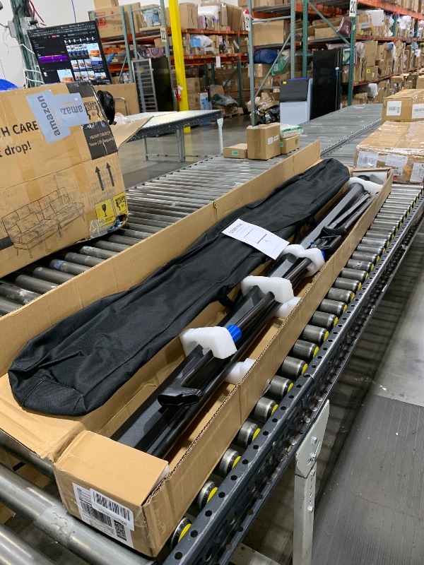 Photo 1 of SCREENMAX Outdoor Projector Screen with Stand Tripod, Indoor Pull Up Portable Projector Screen, 80 INCH 16:9 Adjustable Projection Screen with Carry Bag for Home Theater Backyard Party Movie Nights