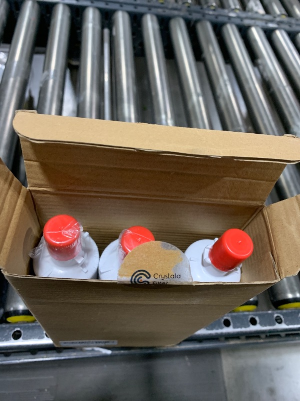 Photo 1 of Crystala Filters Replacement for GE® RPWFE, RPWF (with CHIP) Refrigerator Water Filter, Compatible with WSG-4, WF277, GFE28GMKES, PFE28KBLTS, GYE22HMKES, DFE28JSKSS, GFE28GYNFS, GFD28GYNFS, 3 Pack