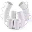 Photo 1 of 12 oz Coffee Mug Set, 12 Count, White 