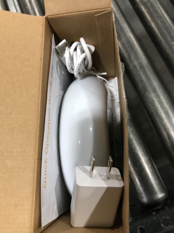 Photo 1 of Wake Up Light Sunrise Alarm Clock for Kids, Adults, Heavy Sleepers, Bedroom, Sunlight Alarm Clock with Sunrise Simulation, Dual Alarms, Night Light, Snooze, 7 Alarm Sounds, 7-5-2 Modes, Ideal for Gift