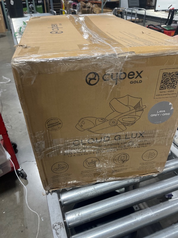 Photo 5 of Cybex Cloud G Comfort Extend Infant Car Seat with Anti-Rebound Base, Linear Side Impact Protection, Latch Install, Ergonomic Full Recline, Extended Leg Rest
