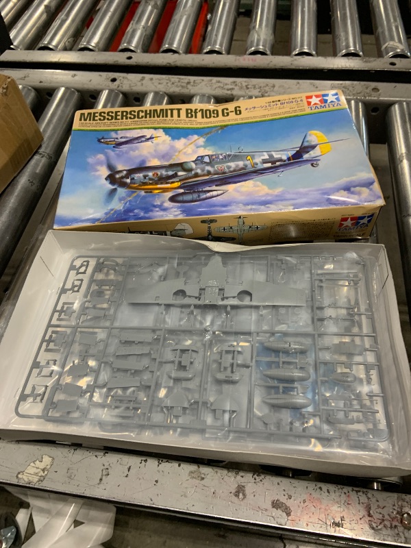 Photo 1 of Tamiya 61117 1/48 Messerschmitt BF 109 G-6 Plastic Model Airplane Kit