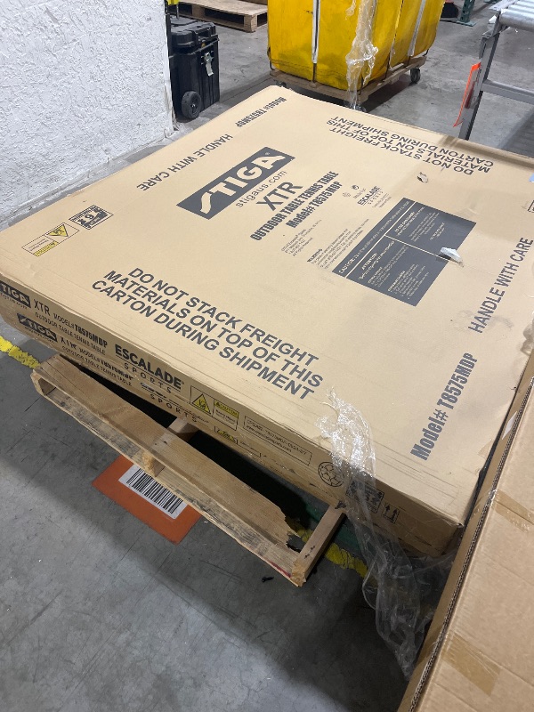 Photo 1 of STIGA XTR Professional Outdoor Table Tennis Tables – All Weather Aluminum Waterproof Outdoor or Indoor Design with Net and Post - 10 Minute Easy Assembly Ping Pong Table with Compact Storage