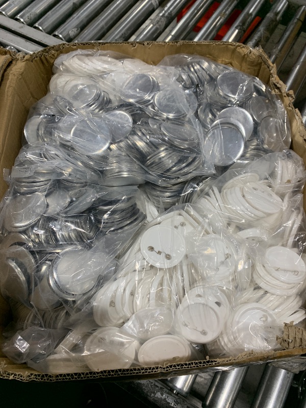 Photo 1 of BEAMNOVA Button Maker Machine DIY Round Pin Maker Kit, 58mm / 2.28 in (About 2-1/4 Inch) Badge Press Machine with 1000 Button Blanks Parts Supplies