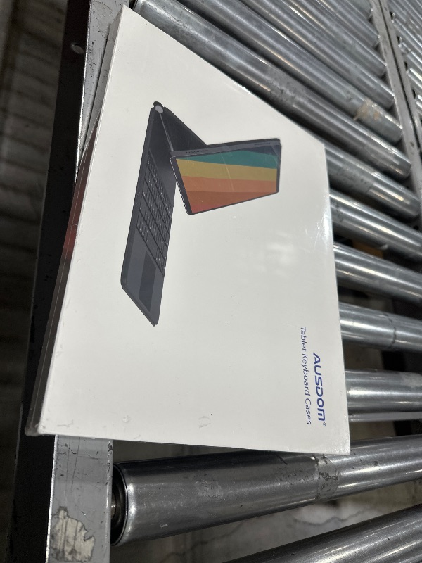 Photo 1 of AUSDOM Magic-Style Keyboard Case for 2024 iPad Air 13(M2) and iPad Pro 12.9 (6th/5th/4th/3rd Gen), Magnetic Floating Wireless Backlit Rechargeable Bluetooth Keyboard with Multi-Touch Trackpad, Black