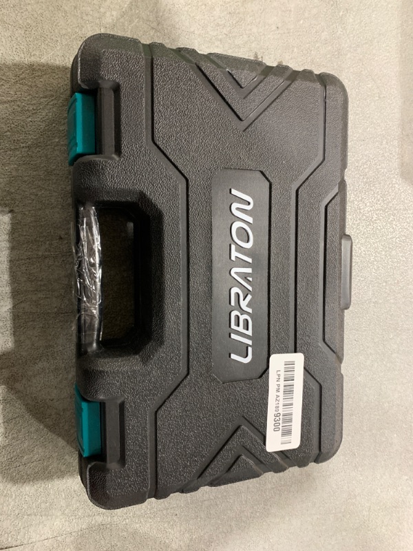 Photo 1 of LIBRATON Professional Heavy Duty Rivet Gun, One-Handed Pop Rivet Gun Set, Robust Riveter with Shaft Container, Manual Riveting Tool, Tool-Free Interchangeable Heads, for Metal, Wood and Plastic