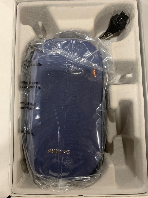 Photo 2 of Philips Norelco Shaver Series 9000 Prestige, Wet and Dry Electric Shaver, Blue, Lift & Cut Shaving System, SkinIQ Technology, Precision Trimmer, Nose Trimmer, Qi Charging Pad, Cleaning Pod, SP9886/89