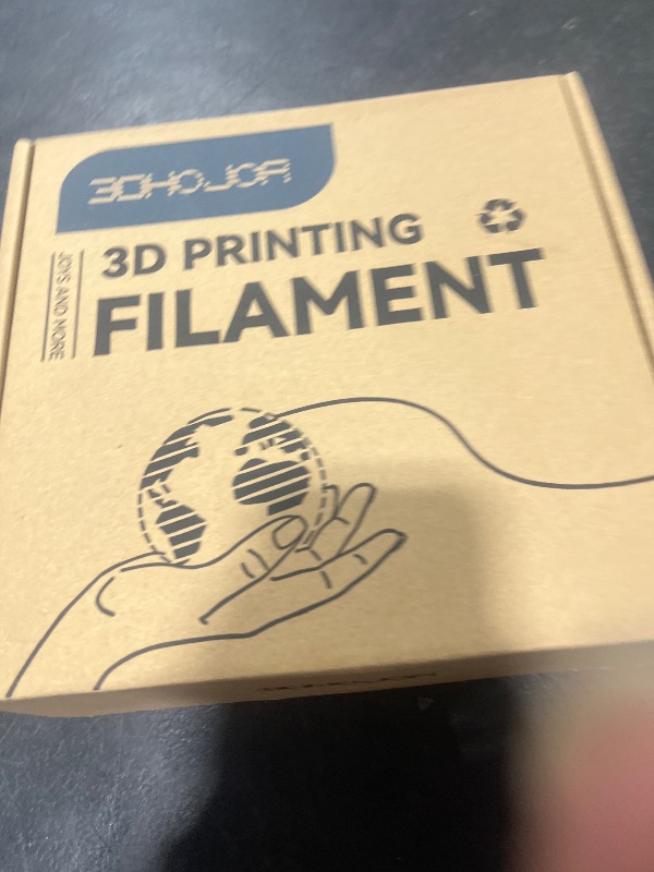 Photo 2 of Silk Gold PLA Filament 1.75mm, PLA Filament 1.75mm Silk Shiny 3D Printer Filament, 1kg Cardboard Spool (2.2lbs), Dimensional Accuracy +/- 0.03 mm, Fit Most FDM Printer