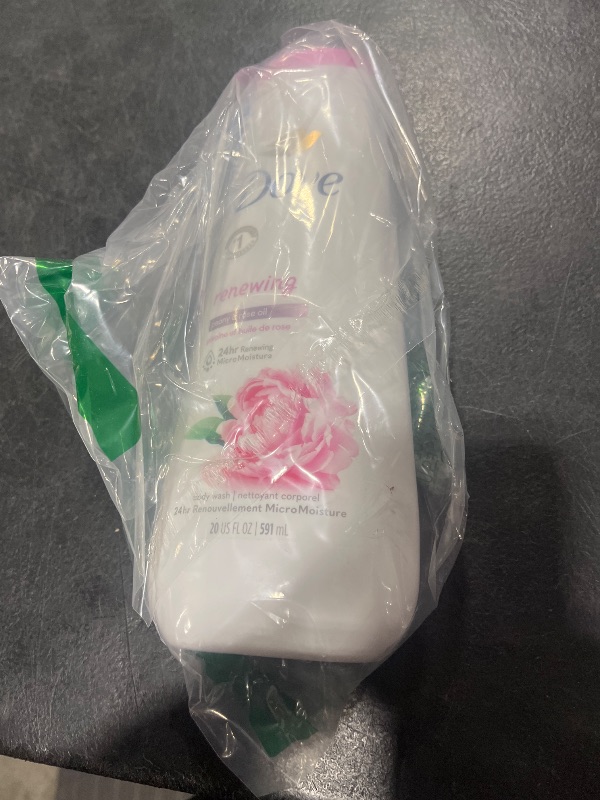 Photo 2 of Dove Body Wash Renewing Peony and Rose Oil for Renewed, Healthy-Looking Skin Gentle Skin Cleanser with 24hr Renewing MicroMoisture 20 oz