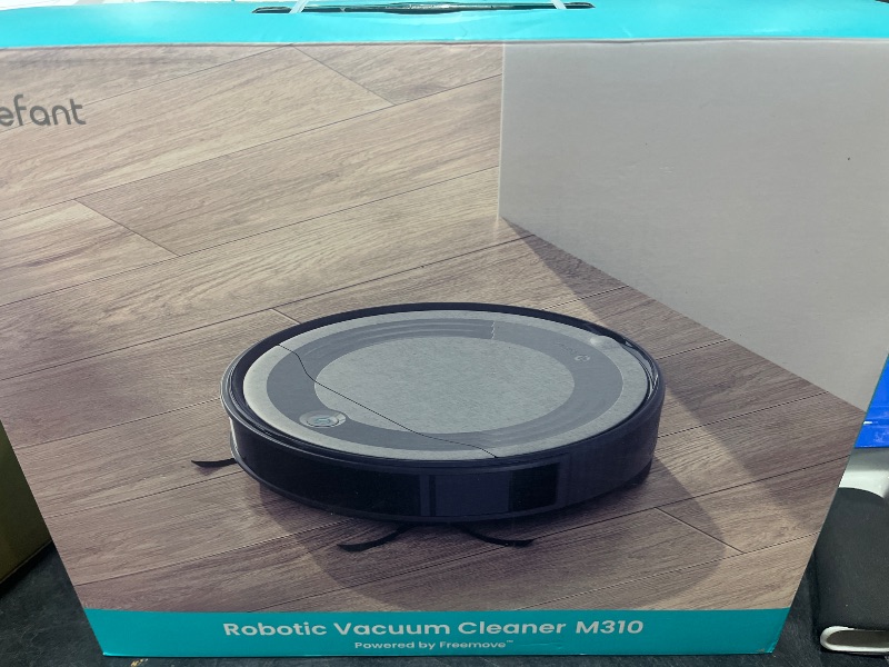 Photo 2 of Lefant M310 Robot Vacuum Cleaner-4500Pa Powerful Suction, PreciSense Obstacle Avoidance, Slim, Quite, 140 Mins Self-Charging Robotic Vacuums, App/Voice/Remote, Ideal for Pet Hair Hard Floors