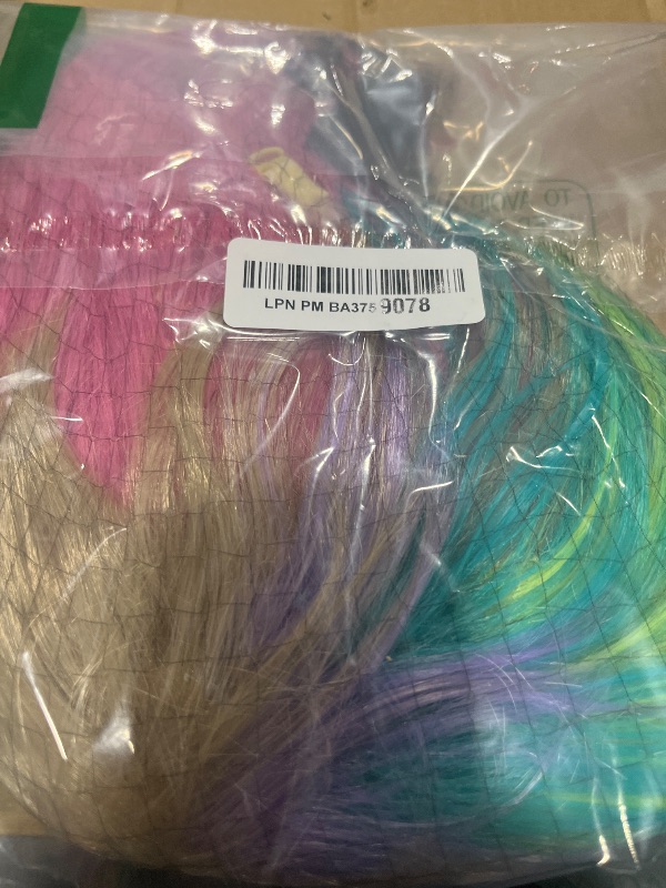 Photo 2 of BERON Women's Rainbow Short Straight Bob Wig Rose Net with Free Wig Cap