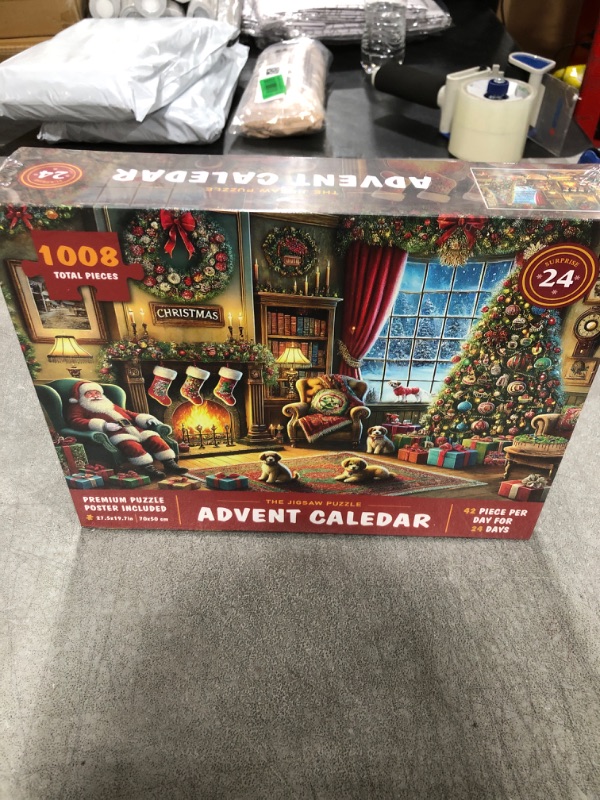 Photo 2 of INACORN Advent Calendar 2024 Kids - Christmas Advent Calendar Jigsaw Puzzle- Surprise Toys for Boys and Girls - Advent Puzzles for Adults 2024