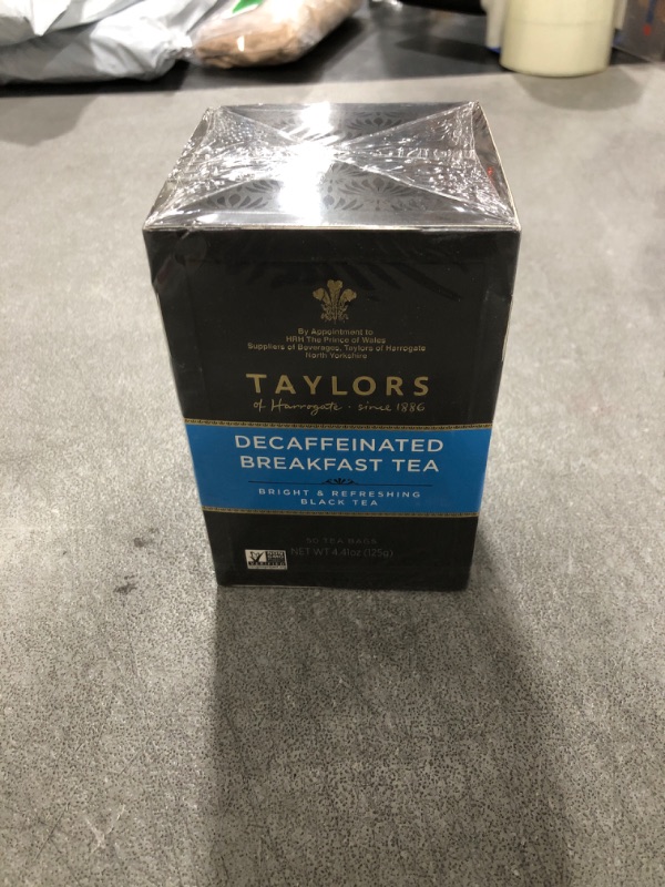 Photo 2 of B36631 Decaffeinated Breakfast Tea -6x50bg Best By March 2026
