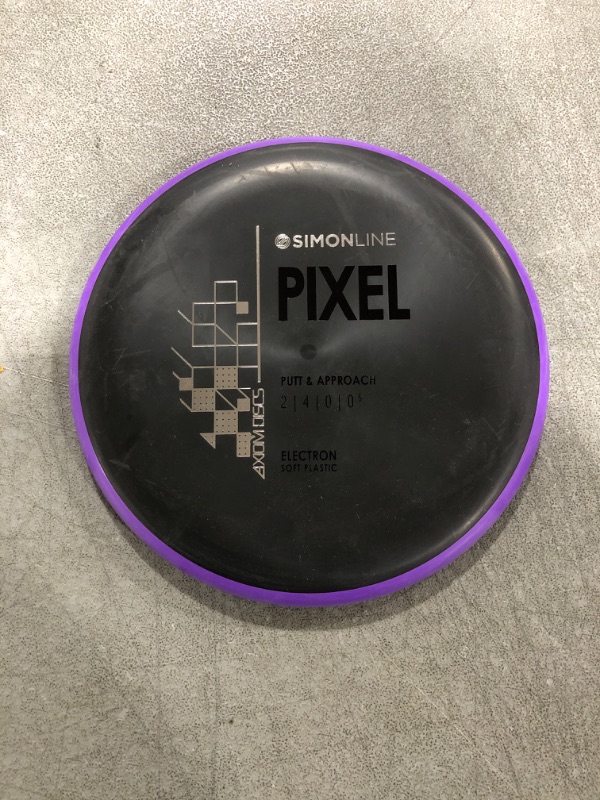 Photo 2 of Axiom Discs Electron Pixel (Soft) Simon Lizotte Edition Disc Golf Putter (170-175g / Colors May Vary)