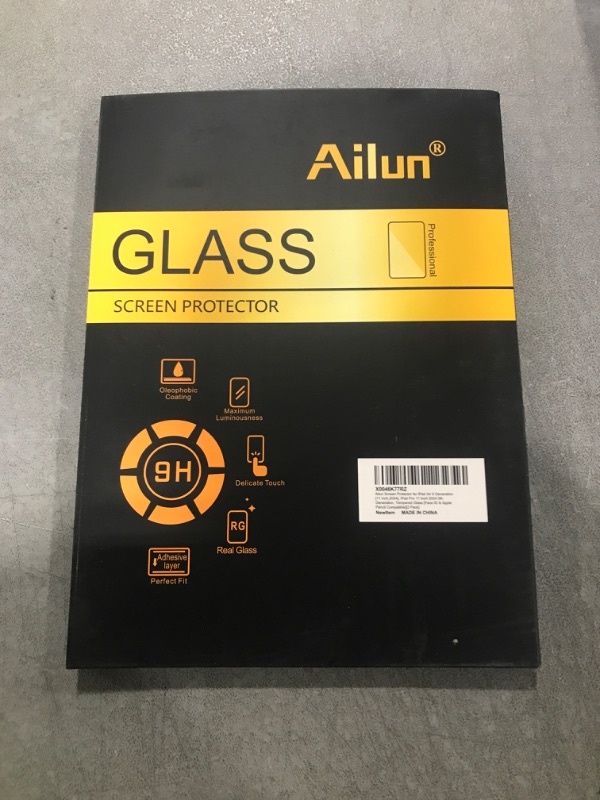 Photo 2 of Ailun Screen Protector for iPad Air 11 Inch 6 Generation [2024 6th Gen], iPad Pro 11 Inch 2024 5th Generation Tempered Glass [Face ID & Apple Pencil Compatible][2 Pack]