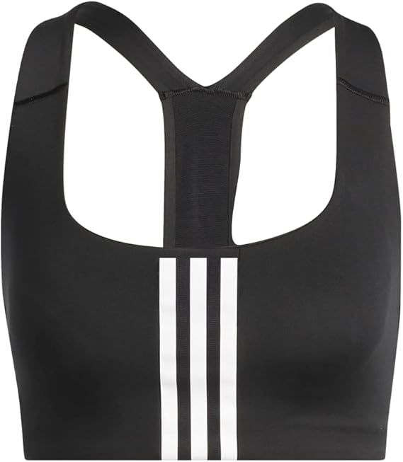 Photo 1 of adidas Women's Powerimpact Training Medium Support Bra, Black, (XX-Small) A/B