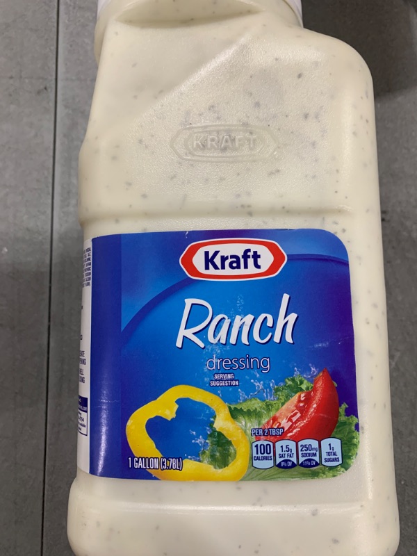 Photo 3 of Dressing Kraft Ranch 4 Count 1 Gallon