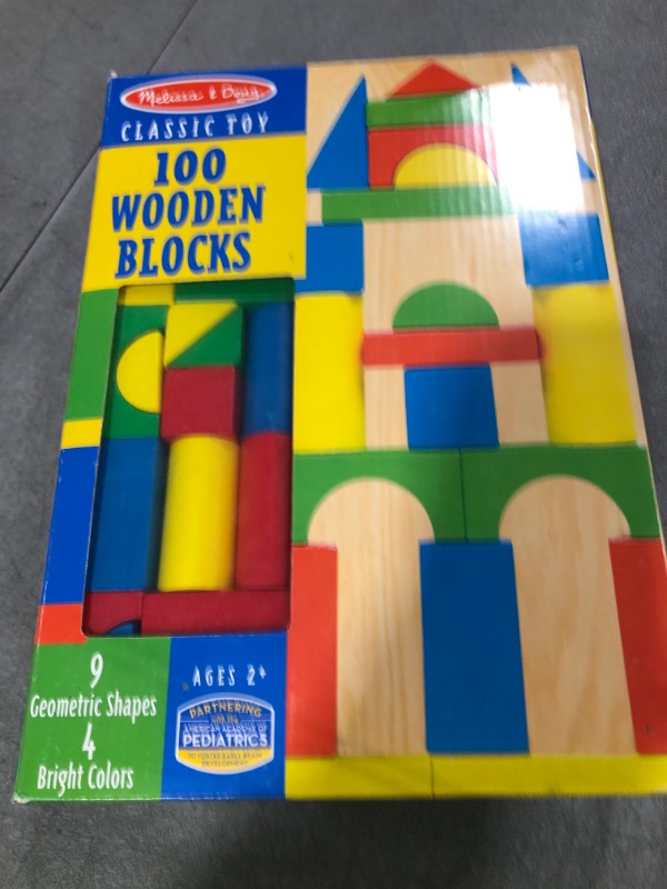 Photo 2 of Lci481 Painted Unit Block Sets 100-Piece-Set
