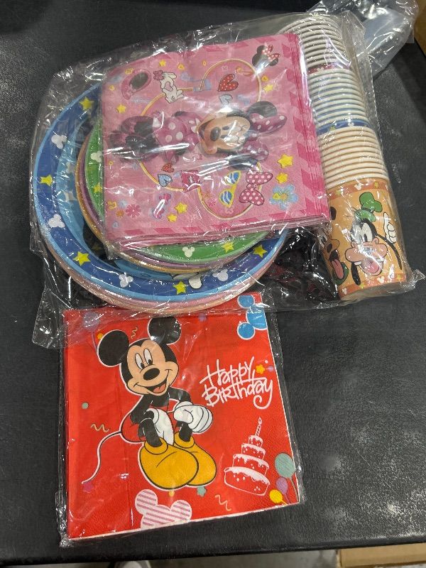 Photo 1 of 130pcs Birthday Party Supplies