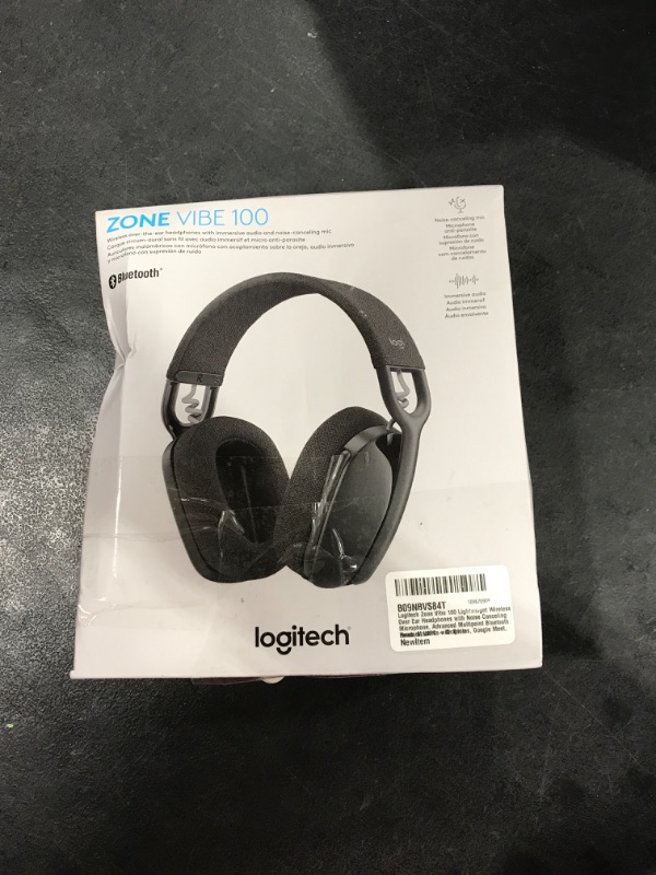 Photo 2 of  Zone Vibe 100 Wireless Headset Kit (Graphite)