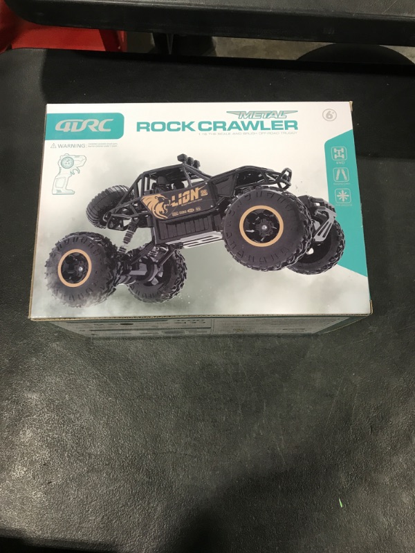 Photo 2 of 4DRC C3 RC Cars,Remote Control Off Road Monster Truck, Metal Shell Car 2.4Ghz 4WD Dual Motors, All Terrain Hobby Truck with 120 Min Play Boy Adult Kids Gifts Toys,Blakc