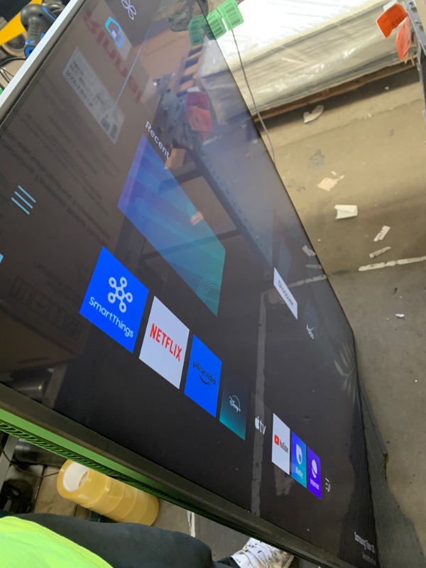 Photo 2 of ***REMOTE MISSING*** SAMSUNG 55-Inch Class Crystal UHD 4K DU7200 Series HDR Smart TV w/Object Tracking Sound Lite, PurColor, Motion Xcelerator, Mega Contrast, Q-Symphony (UN55DU7200, 2024 Model) 55-Inch TV Only