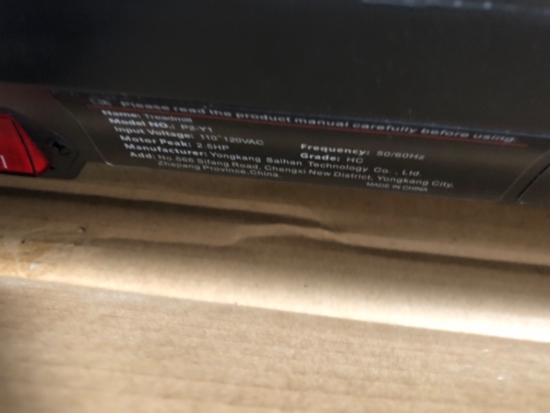 Photo 2 of **Missing Power Cord**
Sperax Walking Pad,Under Desk Treadmills for Home,3 in 1 Portable Walking Pad Treadmill,320 Lbs Capacity