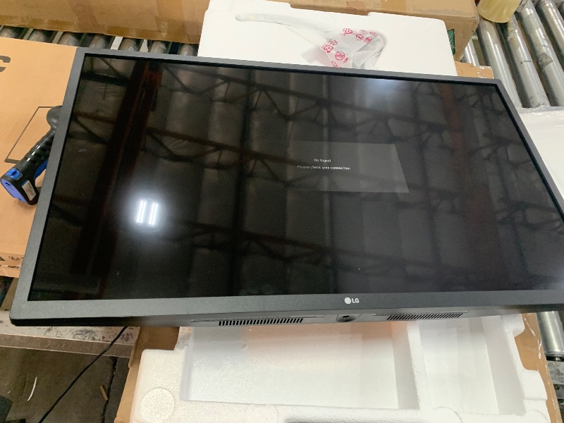 Photo 1 of LG FHD 32-Inch Computer Monitor 32ML600M-B, IPS with HDR 10 Compatibility, Black