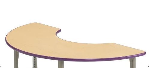 Photo 1 of **NO LEGS **Interchange Activity Table- Half Moon 36'' x 72''
