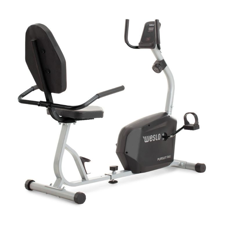 Photo 1 of *NEEDS BATTERY TO TURN ON** Weslo Pursuit R 4.1 Recumbent Exercise Bike with Inertia-Enhanced Flywheel
