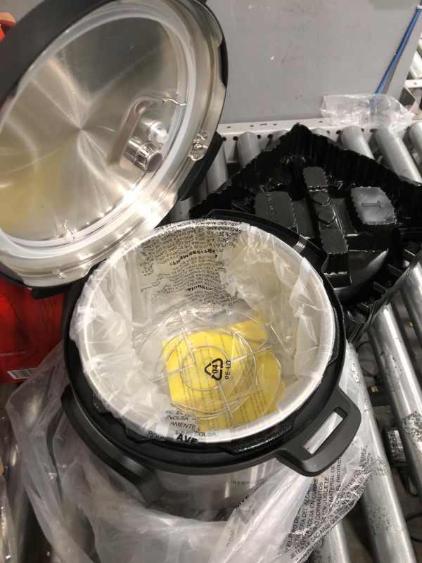 Photo 1 of Instant Pot Duo 7-in-1 Electric Pressure Cooker, Slow Cooker, Rice Cooker, Steamer, Sauté, Yogurt Maker, Warmer & Sterilizer, Includes App With Over 800 Recipes, Stainless Steel, 6 Quart