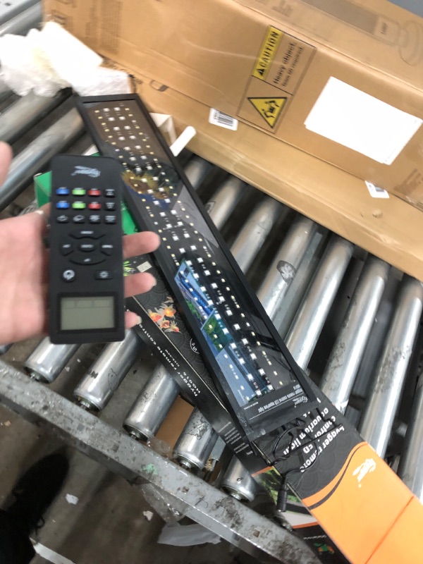 Photo 1 of hygger Advanced Remote Control Aquarium Light Customizable Full Spectrum Fish Tank LED with DIY, Default & Weather Mode Freshwater Planted Tank