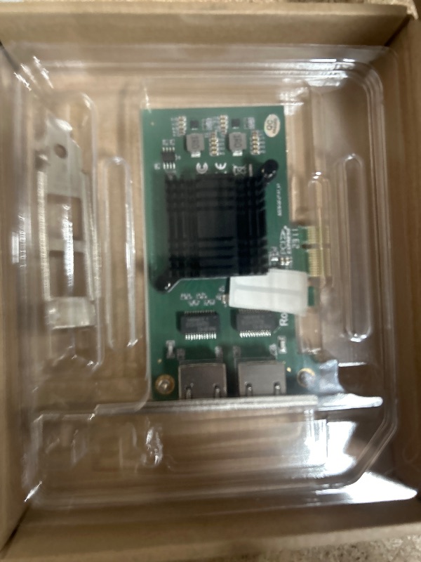 Photo 1 of 1.25G Gigabit Ethernet Converged Network Adapter (NIC) for Intel 82576 Chip