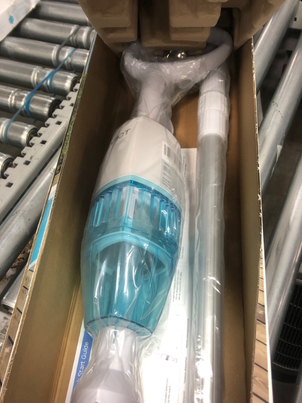 Photo 2 of (2024 Upgrade) WYBOT Handheld Pool Vacuum with Double Suction Heads, 60 Mins Runtime, Telescopic Pole, Handheld Rechargeable Pool Cleaner for Deep Cleaning, Ideal for Above Ground Pools/Spas/Hot Tubs