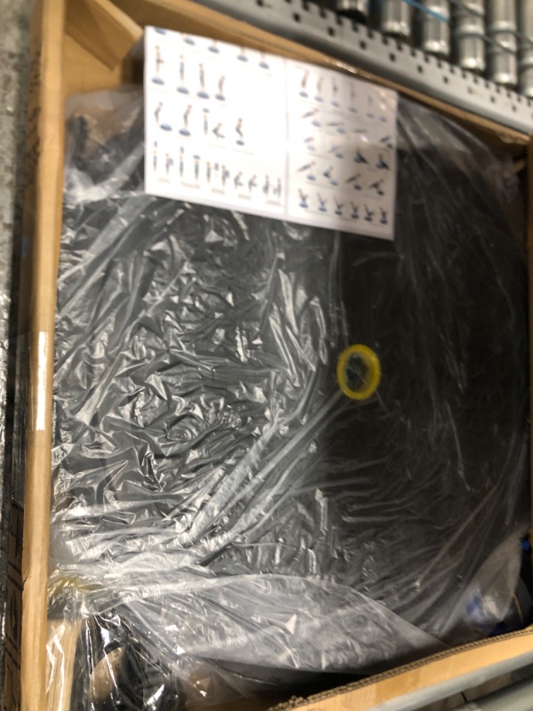 Photo 1 of DrfzCa 25in Balance Ball, 1500lb Inflatable Balance Trainer - Enhanced Half Exercise Ball with Nonslip Base, Yoga Ball Strength Training Enhance Your Workouts Equipment with Foot Pump