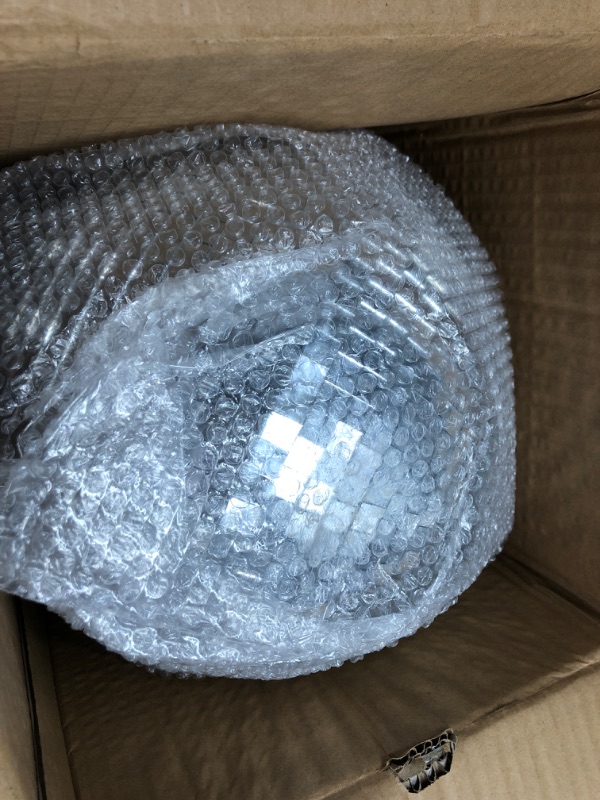 Photo 2 of 10-Inch Silver Mirror Disco Ball - The Ultimate Party Decoration for Wedding, Transform Your Event with Dazzling Light Reflections (Silver)