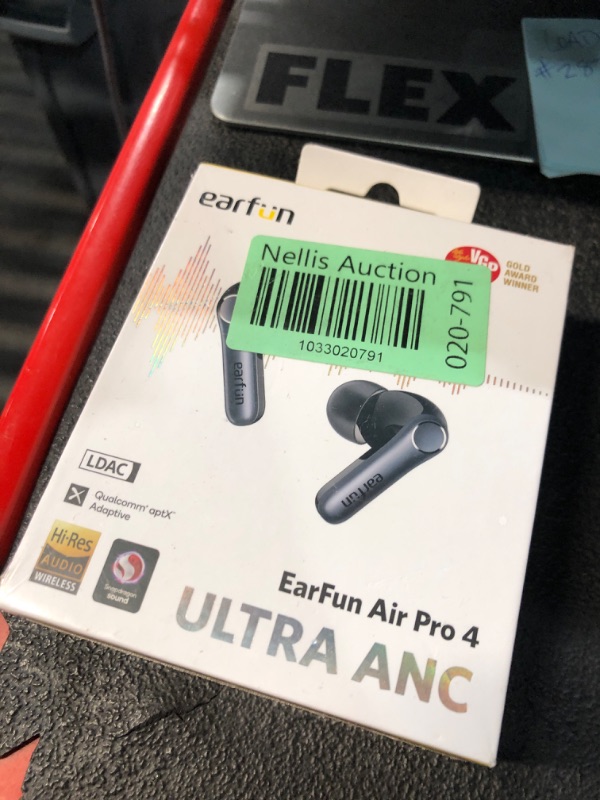 Photo 2 of ***FACTORY SEALED*** EarFun Air Pro 4 Adaptive Hybrid Noise Canceling Wireless Earbuds