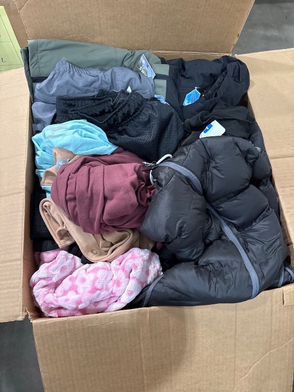 Photo 1 of ***NON-REFUNDABLE***
Nellis Small Box of Winter Clothing & Gym Clothing 