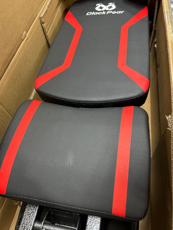 Photo 1 of Adjustable Weight Bench for Home Gym with Headrest - Foldable Workout Bench Press, 800lb Capacity for Exercises Incline Flat Decline Sit-Ups