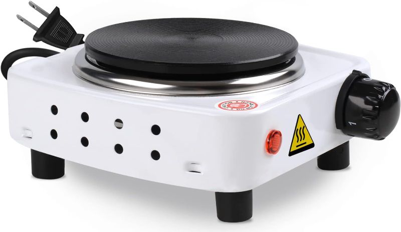 Photo 1 of 
DINGPAI Hot Plate for Candle Making, White Color Electric Hot Plate for Melting Wax, Chocolate, Candy and More