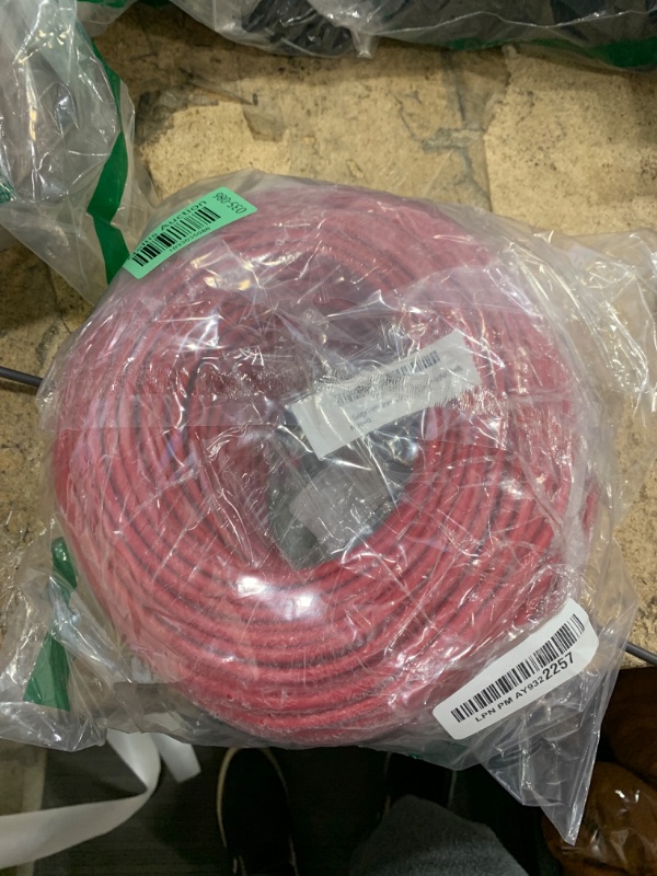 Photo 2 of 10 Gauge THHN Stranded Copper Building Wire (500, Red)